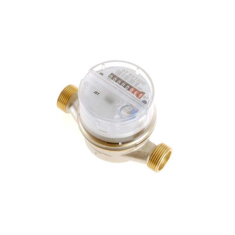 Bytový vodoměr ResidiaJet DN 15, G 3/4, 110 mm, pro teplou vodu, Sensus RJETBR2A