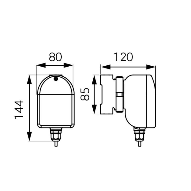 Cirkulační čerpadlo FERRO pro teplou vodu, 1/2, Novaservis 0101W