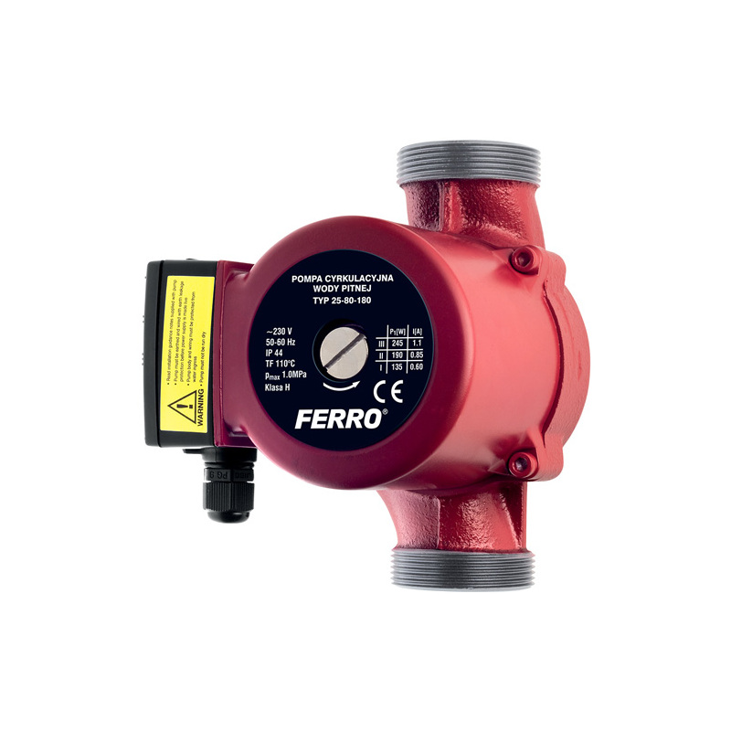 Oběhové čerpadlo FERRO 25-60/180 mm, Novaservis 0301W