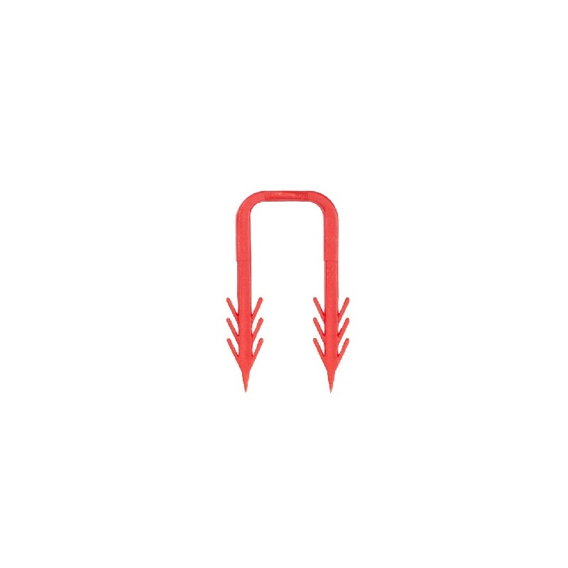 Příchytka fixační W983-2 50 mm, červená, Giacomini W983Y050CZ