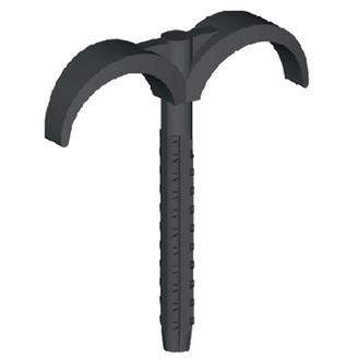 Příchytka dvojitá natloukací 40 mm, délka 60 mm, Giacomini W983Y306CZ