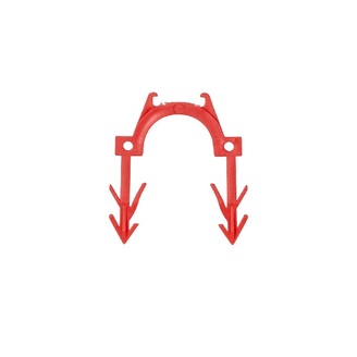 Příchytka fixační W983-1 40 mm, červená, pro tacker W863-1, Giacomini W983Y642CZ