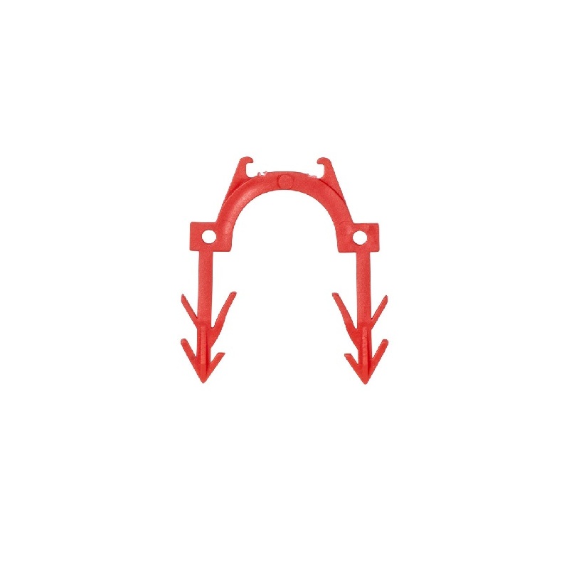 Příchytka fixační W983-1 40 mm, červená, pro tacker W863-1, Giacomini W983Y642CZ