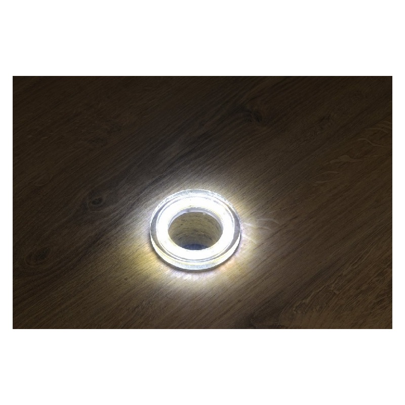 Osvětlení pod skleněné umyvadlo LEDRING 1,2W, 5000-5500K, Sapho WP94051LED
