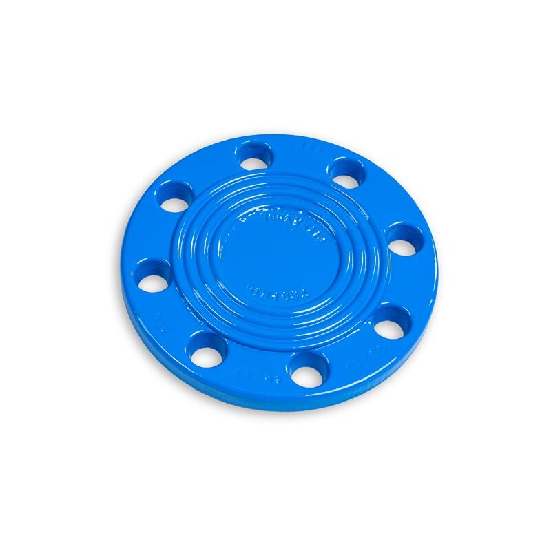 Zaslepovací X příruba DN 100, šedá litina, HECKL