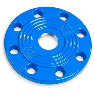 Zaslepovací X příruba DN 100, s 1 vnitřním závitem, HECKL