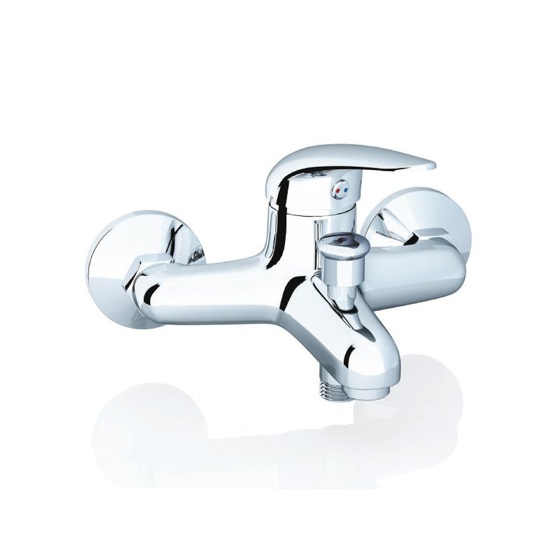 Vanová/sprchová baterie Suzan 150 mm, chrom, nástěnná, bez příslušenství, SN 022.00, Ravak X070004