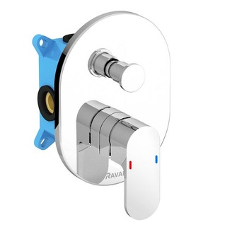 Vanová baterie Chrome, chrom, podomítková, bez příslušenství, CR 065.00, Ravak X070056