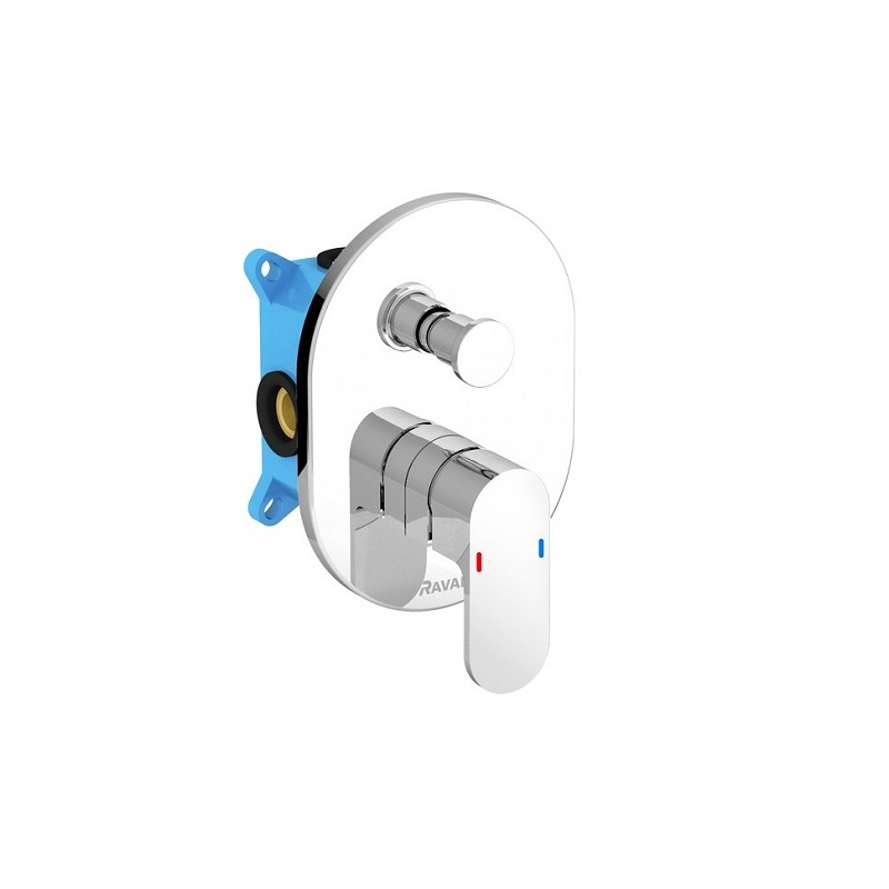 Vanová baterie Chrome, chrom, podomítková, bez příslušenství, CR 065.00, Ravak X070056