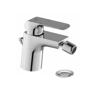 Bidetová baterie Flat, chrom, stojánková, s výpustí, FL 055.00, Ravak X070122