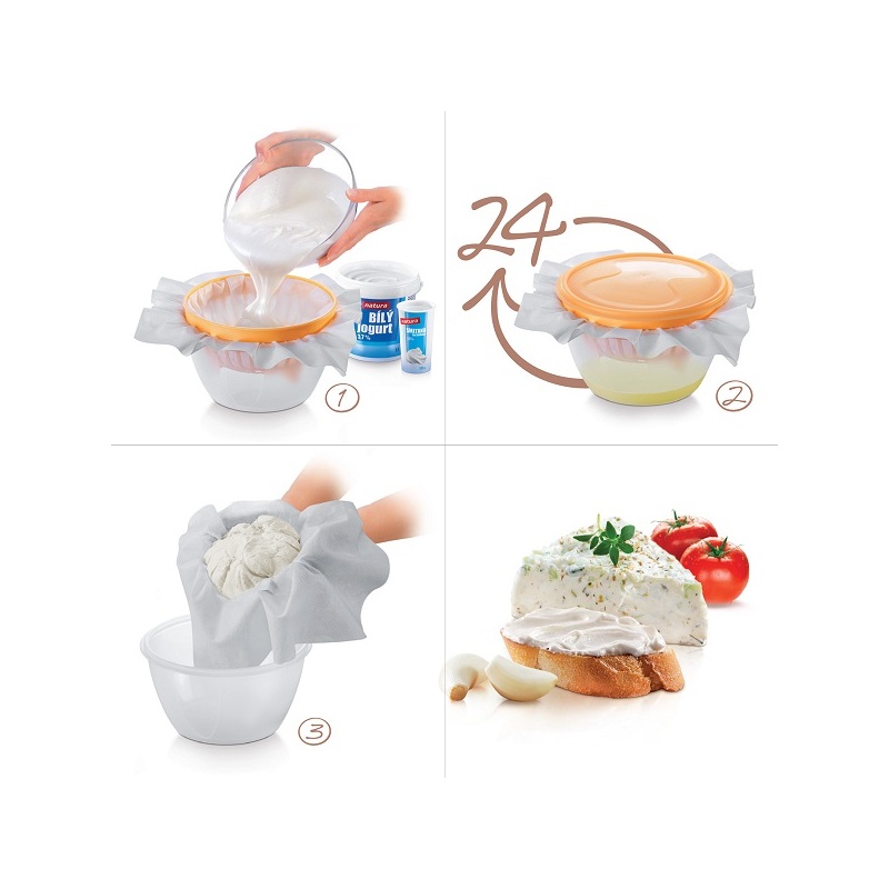 Souprava pro přípravu krémového sýru Tescoma, DELLA CASA, 643120