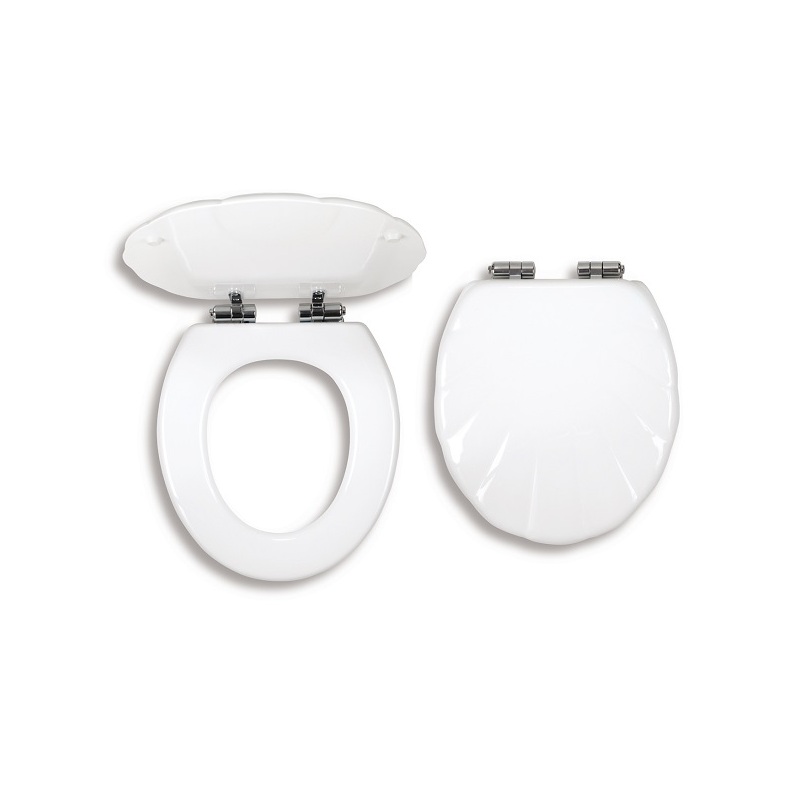 WC sedátko s poklopem Lyra, Soft-Close, bílé, Novaservis WC/SOFTMUSLELY