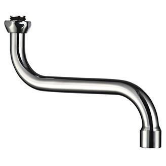 Výtokové ramínko trubkové 30 cm, 3/4, chrom, Steno, 30030