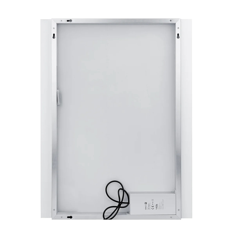 LED zrcadlo 60 x 80 cm hliník, Nimco ZP 11002