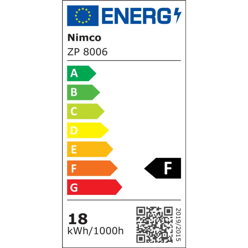 LED zrcadlo 120 x 60, Nimco ZP 8006