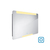 Nimco LED zrcadlo 1000x700 s dotykovým senzorem Série 22000 22,5 W