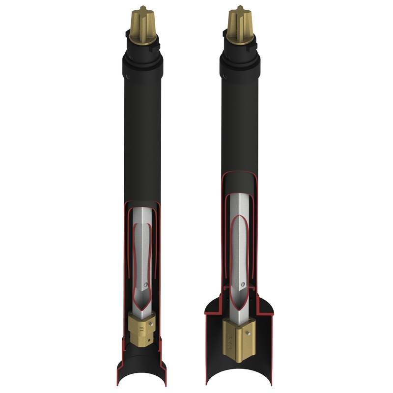 Zemní souprava Rd 1,4-1,8 m, pro VAG šoupátka DN 250-350, HECKL