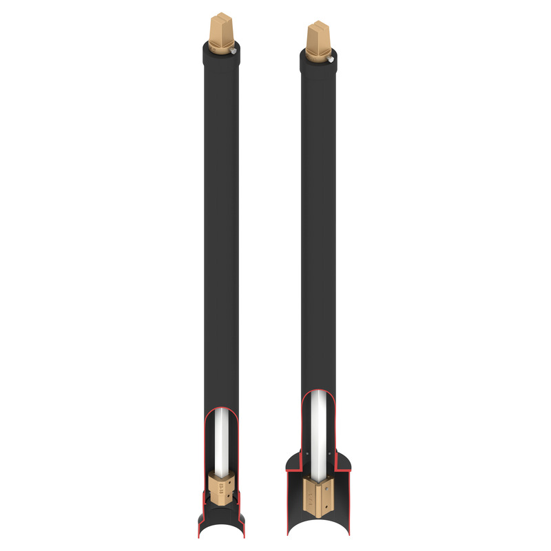 Zemní souprava Rd 1,5 m, pro Saint Gobain šoupátka DN 200, HECKL