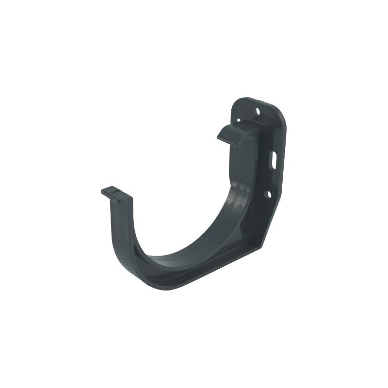 Plastový hák žlabu okapu RG 125 mm, antracit, římsový, Marley 085357