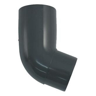 Koleno svodu okapu 67° DN 105 mm, antracit, plast, Marley 085302