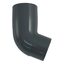 Koleno svodu okapu 67° DN 105 mm, antracit, plast, Marley 085302