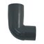 Koleno svodu okapu 90° DN 53 mm, antracit, plast, Marley 085210