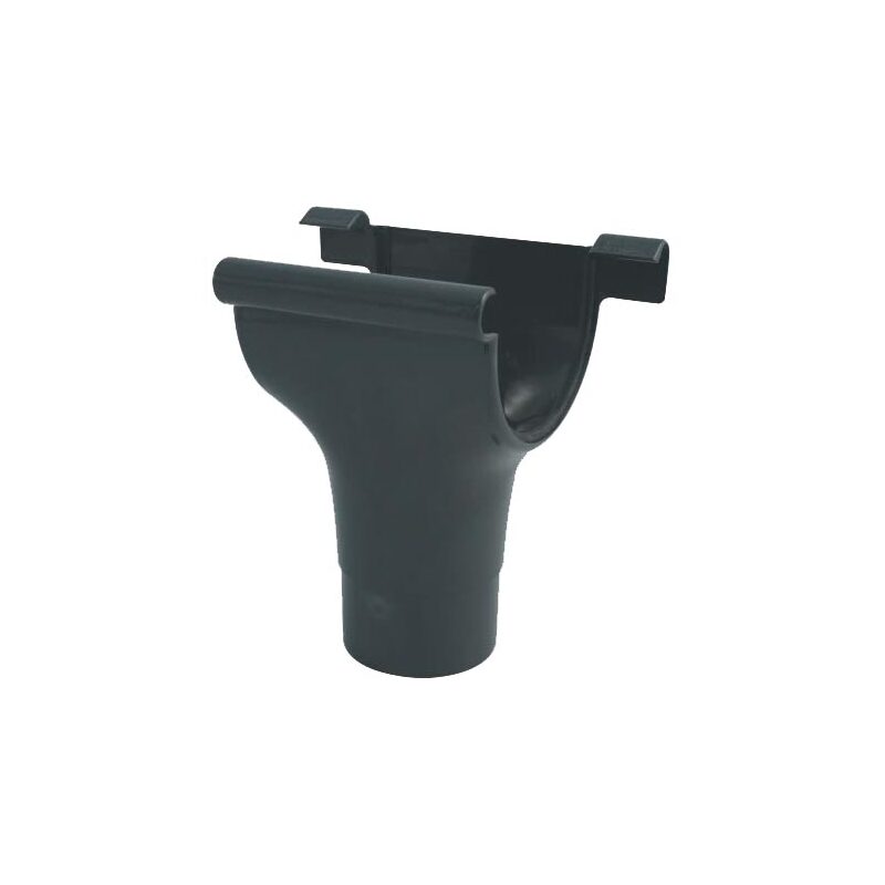 Kotlík okapu 100/75 mm, antracit, plast, Marley 085227