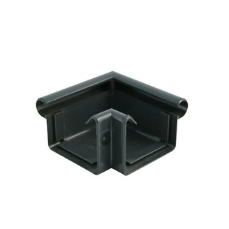 Vnější roh žlabu okapu RG 70 mm, antracit, plast, Marley 085777