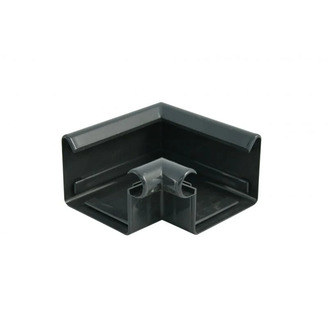 Vnitřní roh žlabu okapu RG 70 mm, antracit, plast, Marley 085784