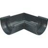 Vnitřní roh žlabu okapu RG 100 mm, antracit, plast, Marley 085319