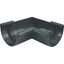 Vnitřní roh žlabu okapu RG 100 mm, antracit, plast, Marley 085319