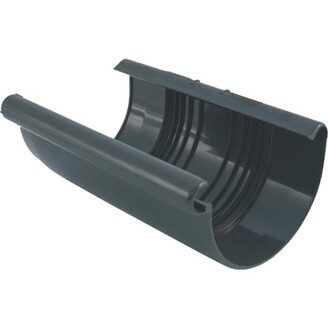 Spojka žlabu okapu RG 100 mm, antracit, plast, Marley 085128