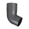 Koleno svodu okapu 67° DN 105 mm, antracit metalic, plast, Marley 360553