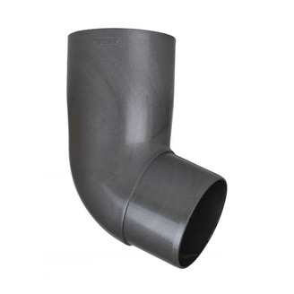 Koleno svodu okapu 67° DN 105 mm, antracit metalic, plast, Marley 360553