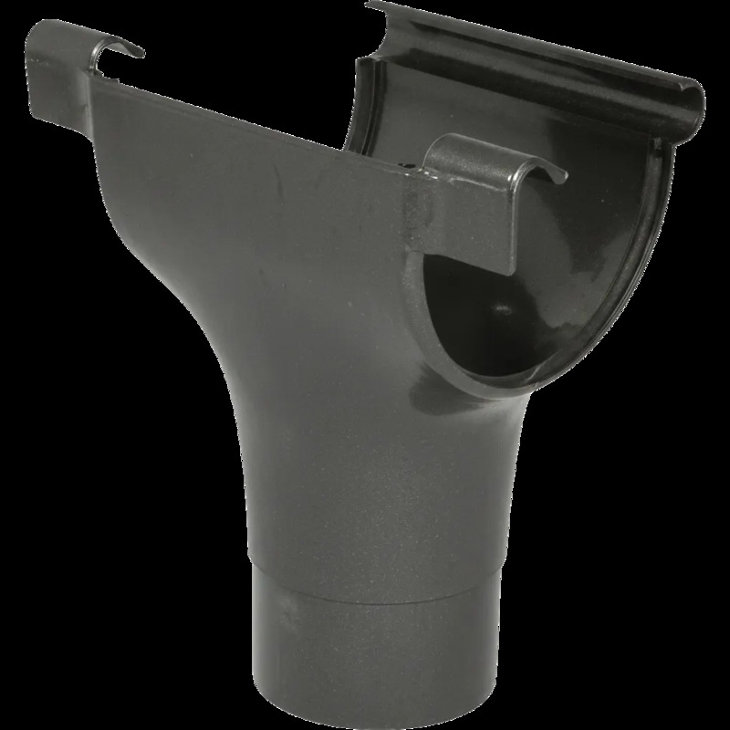 Kotlík okapu 125/105 mm, antracit metalic, plast, Marley 360201