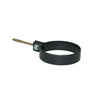 Objímka svodu okapu DN 105 mm, antracit metalic, se šroubem, (pár=2ks), Marley 360645