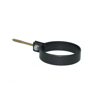 Objímka svodu okapu DN 105 mm, antracit metalic, se šroubem, (pár=2ks), Marley 360645