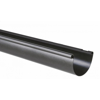 Žlab okapu RG 125 mm, délka 2 m, antracit metalic, plast, Marley 360072