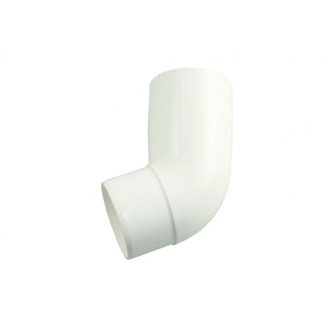 Koleno svodu okapu 67° DN 105 mm, bílá, plast, Marley 084213