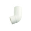 Koleno svodu okapu 67° DN 105 mm, bílá, plast, Marley 084213