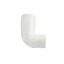 Koleno svodu okapu 90° DN 53 mm, bílá, plast, Marley 082677