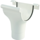 Kotlík okapu 150/105 mm, bílá, plast, Marley 801445