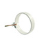 Objímka svodu okapu DN 105 mm, bílá, se šroubem, (pár=2ks), Marley 084299