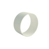 Spojka kolen svodu okapu DN 105 mm, bílá, plast, Marley 084275