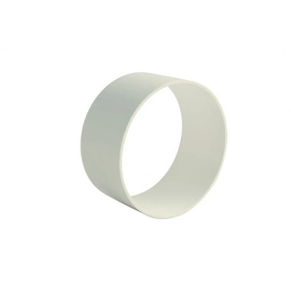 Spojka kolen svodu okapu DN 105 mm, bílá, plast, Marley 084275