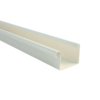 Žlab okapu RG 70 mm, délka 2 m, bílá, plast, Marley 082127