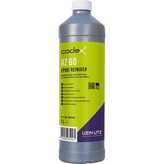 Čistící prostředek na epoxidové pryskyřice RZ 60, 1 l, Codex