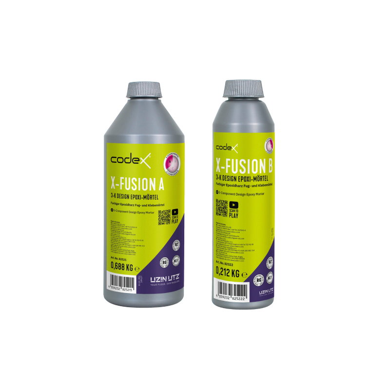 Spárovací epoxidová sada X-Fusion 0,9 kg, složka A B, pryskyřice+ tvrdidlo, CODEX