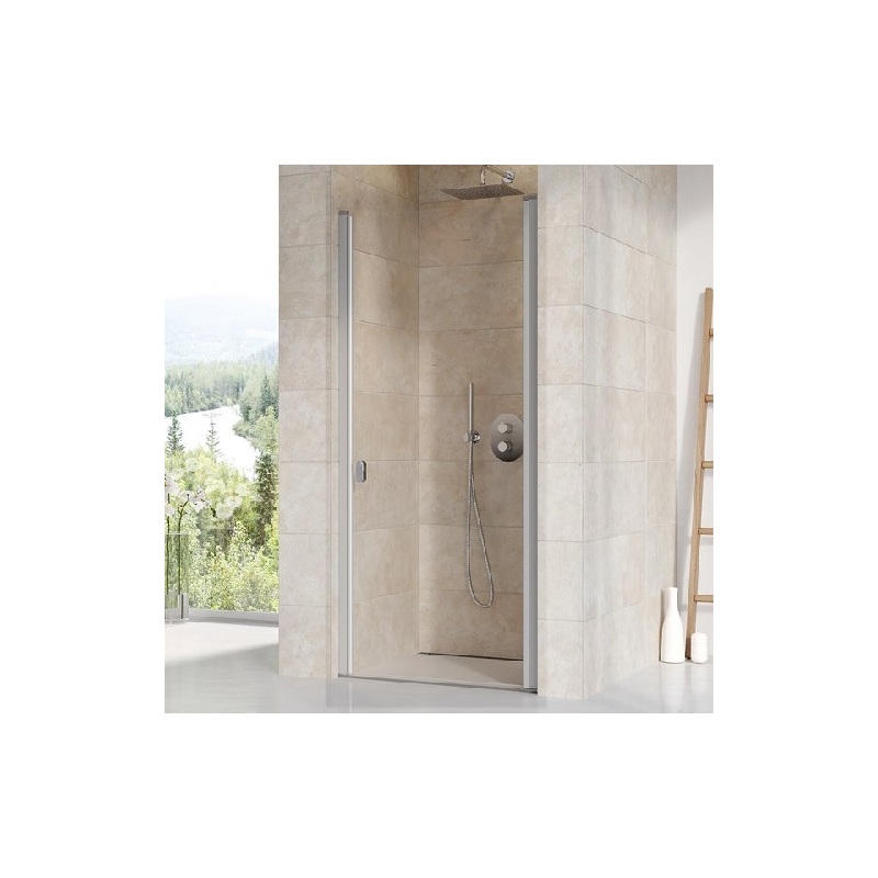 Sprchové dveře Chrome CSD1 900 mm, sklo transparent, profil satin, Ravak, 0QV70U00Z1