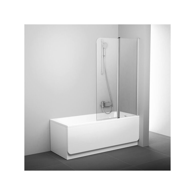 Ravak vanová zástěna Chrome CVS2 - 100 L, lesk Alu+transparent